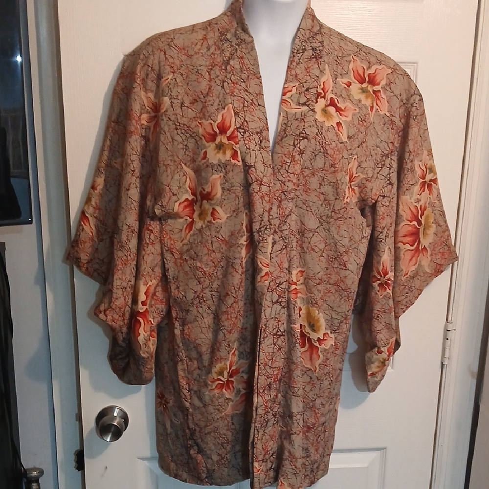 Floral Kimono Style Jacket